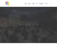 Tablet Screenshot of loumug.org